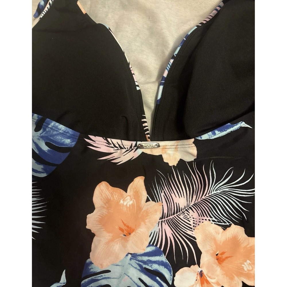 DKNY Size XL Women's One Piece Tummy Control Halter Neckline Swimsuit - Picture 7 of 8